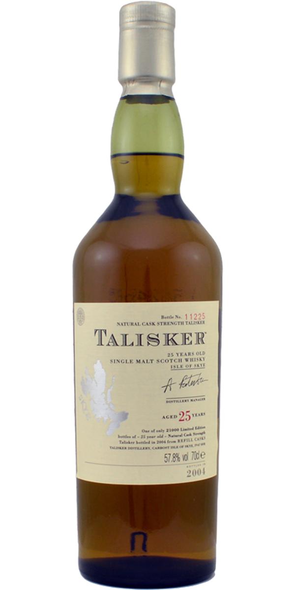 Talisker 25 year old, 57.8%