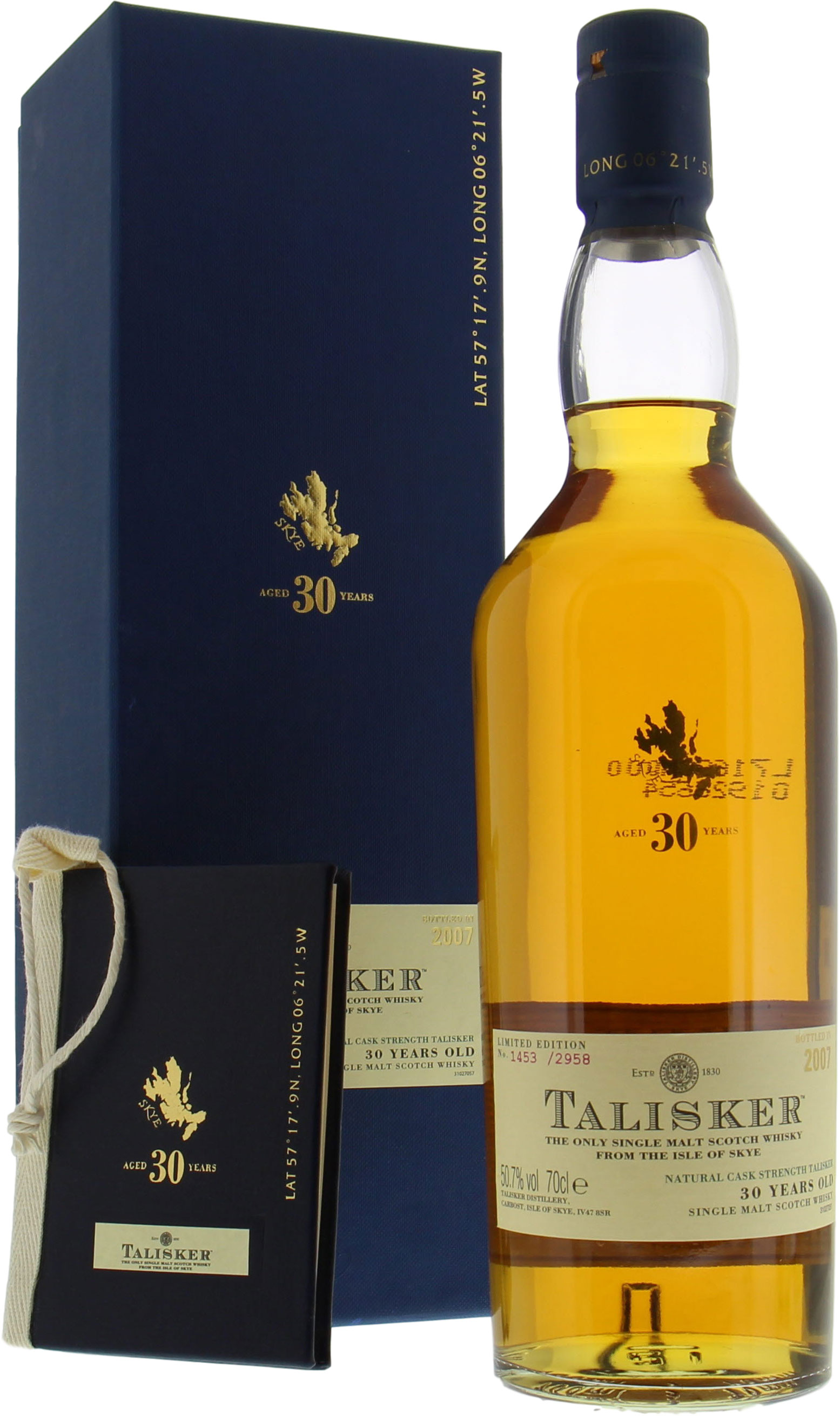 Talisker 30 year old, 50.7%