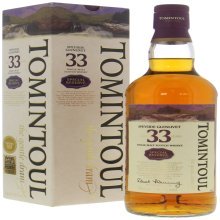 Tomintoul 33 year old, 43%