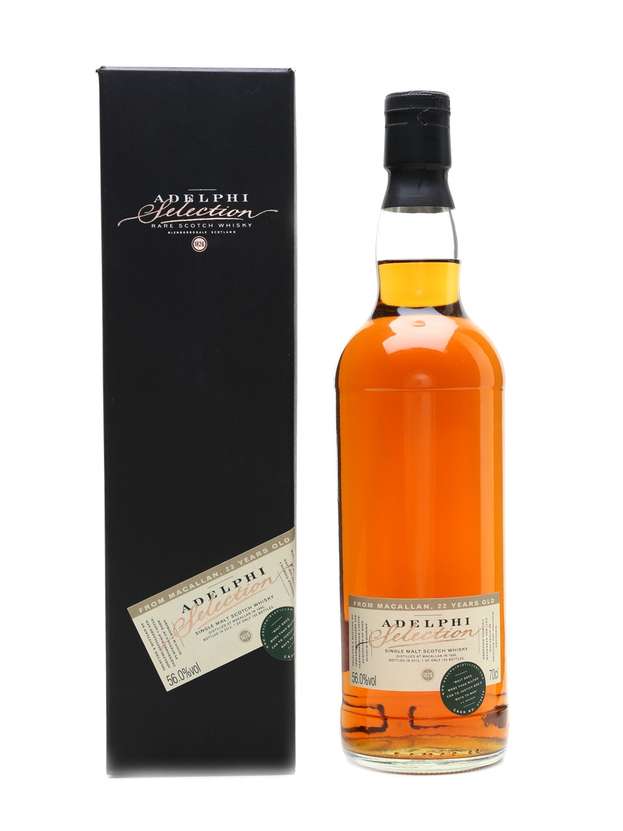 Adelphi 22 year old (distilled at Macallan), 56%