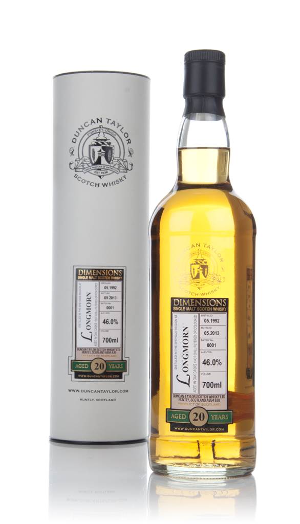 Duncan Taylor Dimensions Range (distilled at Longmorn) 1996, 52.6%