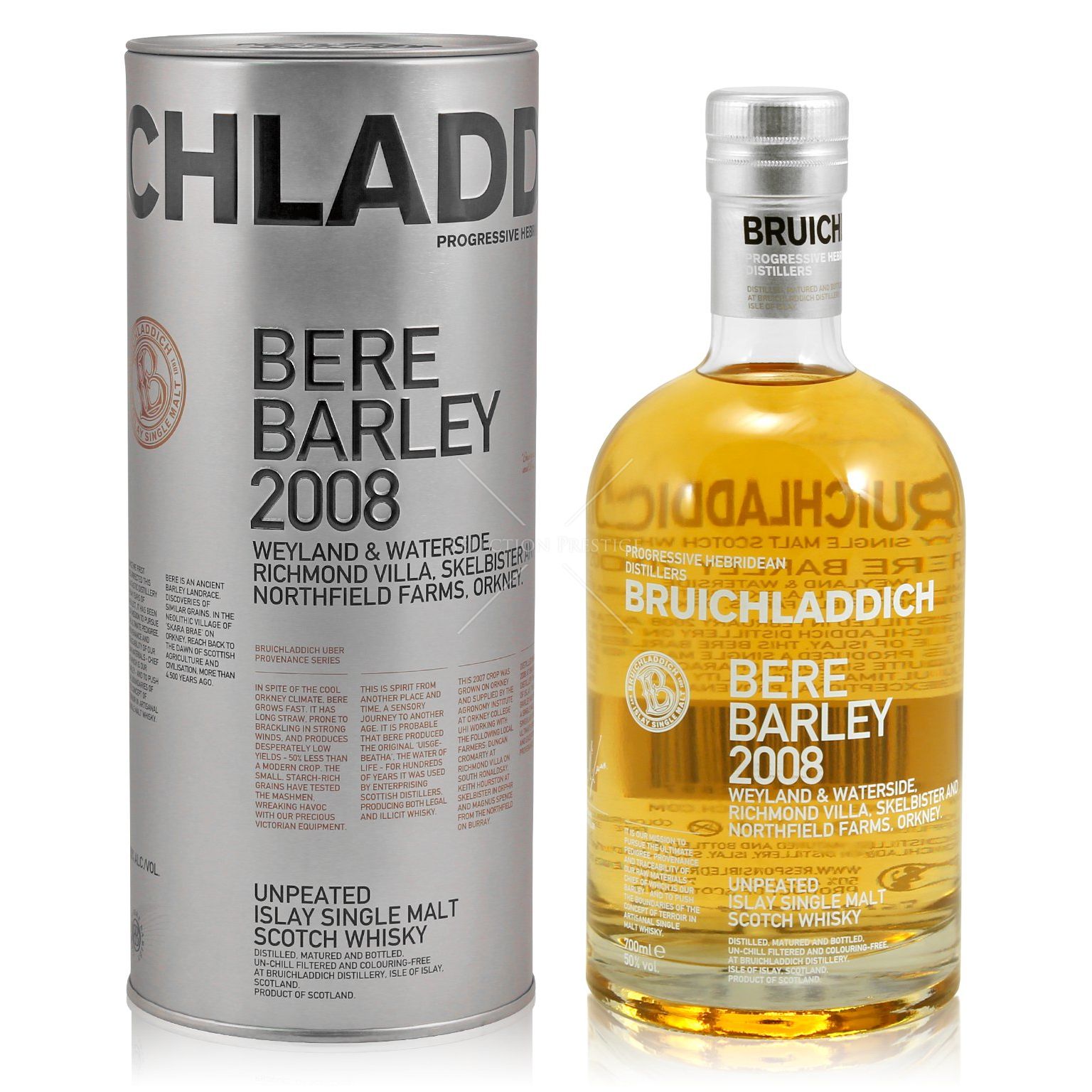 Bruichladdich Bere Barley 2008, 50%