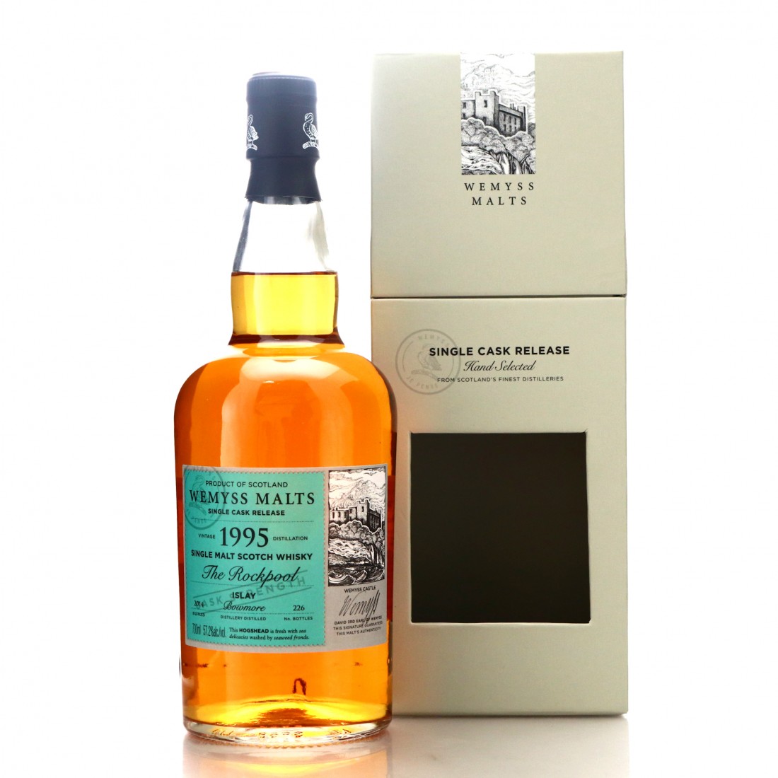 Wemyss Malts The Rockpool 1995 vintage (distilled at Bowmore), 57.2%