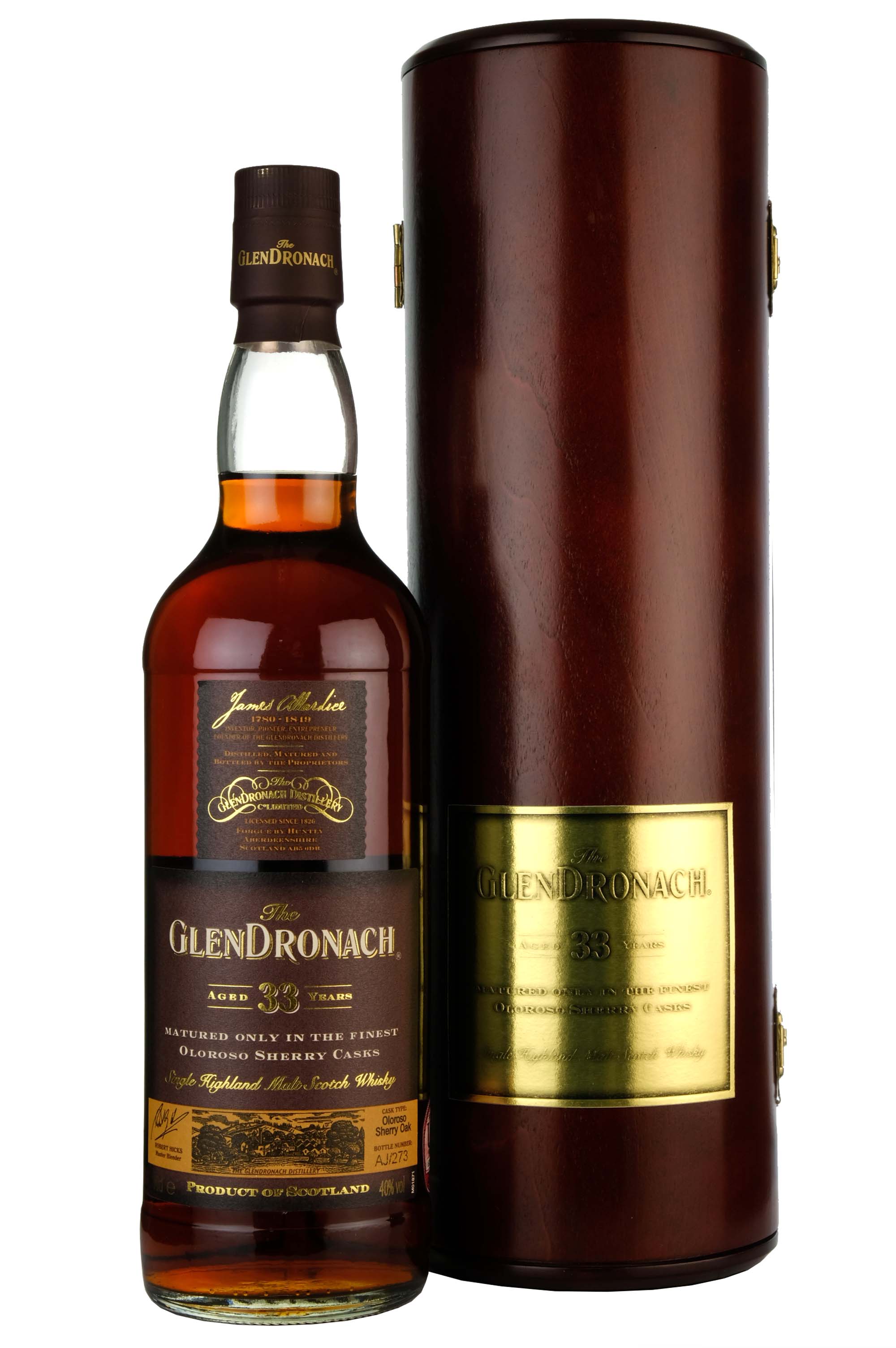 Glendronach 33 year old, 40%