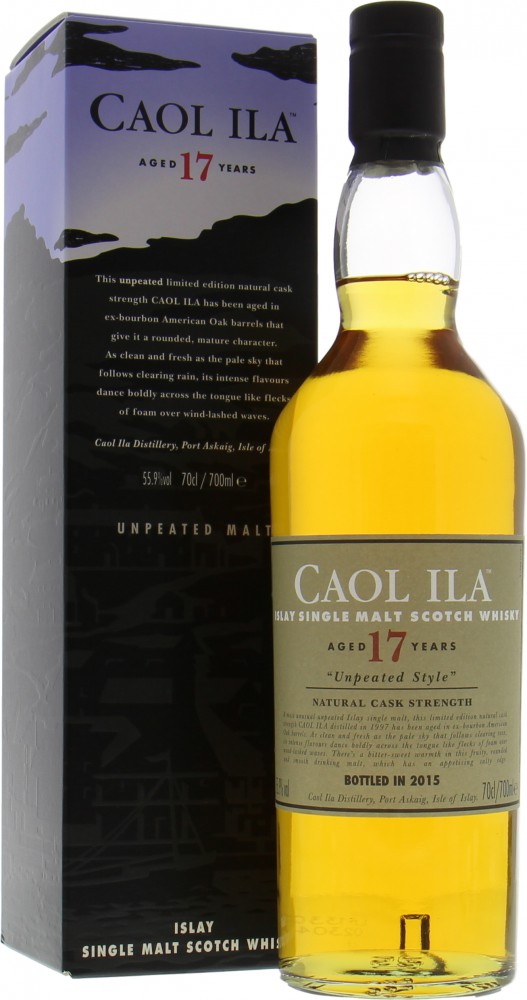 Caol Ila Unpeated 1997 17 year old (Diageo Special Release 2015), 55.9%